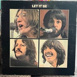 Beatles “Let It Be” vinyl records